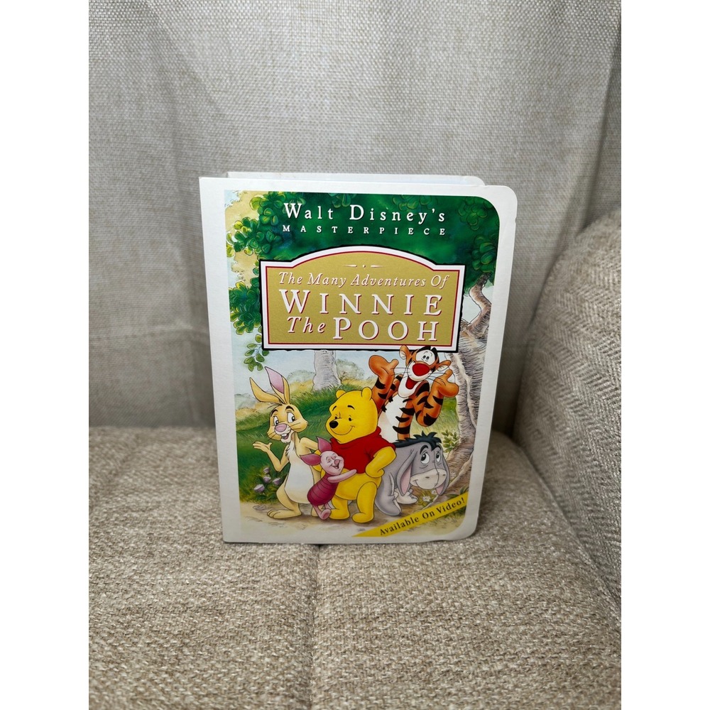 Disney Winnie The Pooh Tigger Masterpiece Collection VHS Toy Vintage (READ Desc)